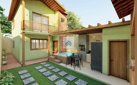 Casa à venda em Armação dos Búzios, Rasa, com 2 suítes, com 150 m²
